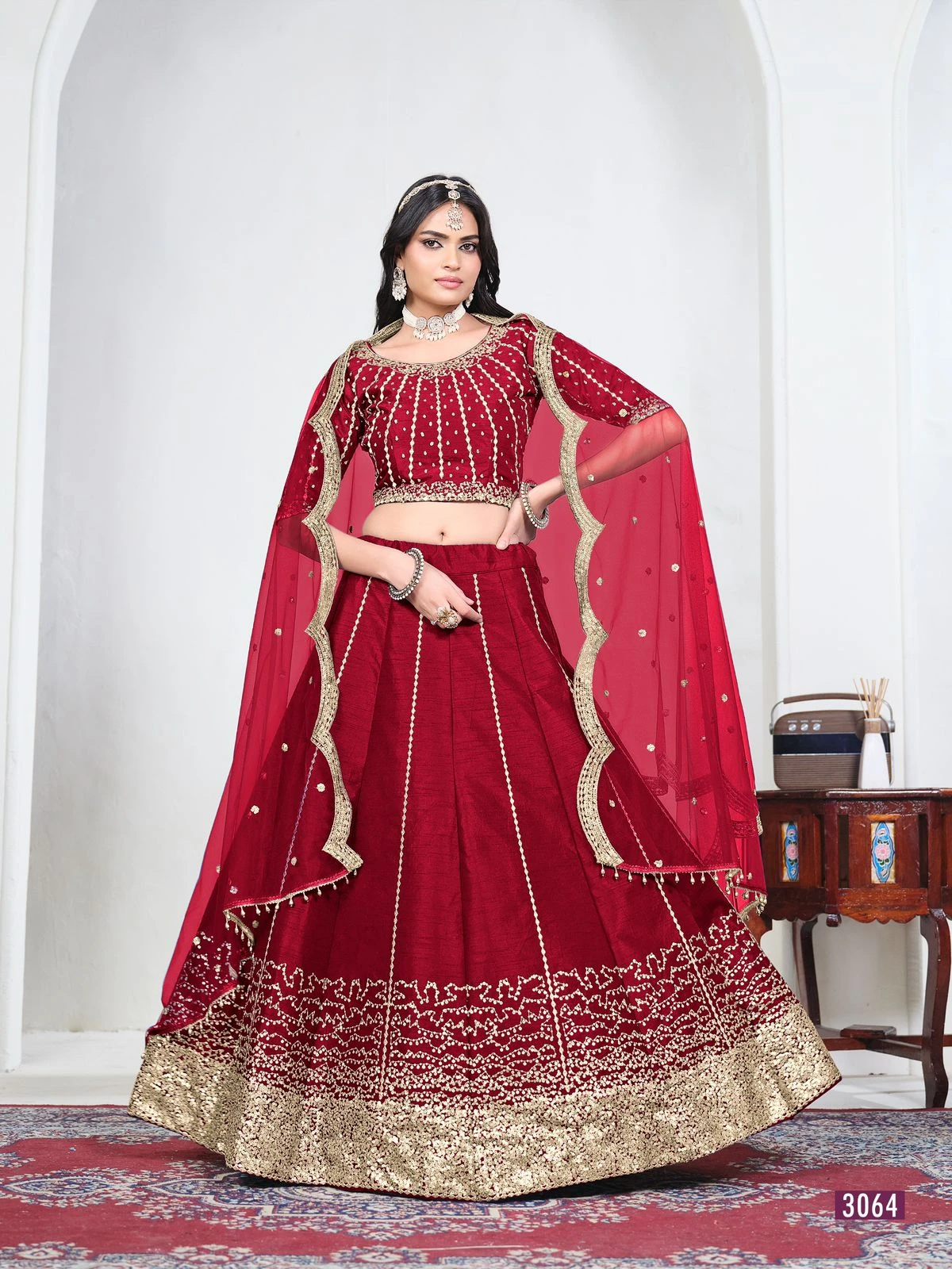 Mehvish Vol-36 Art Silk Wholesale Lehenga Catalogue 19