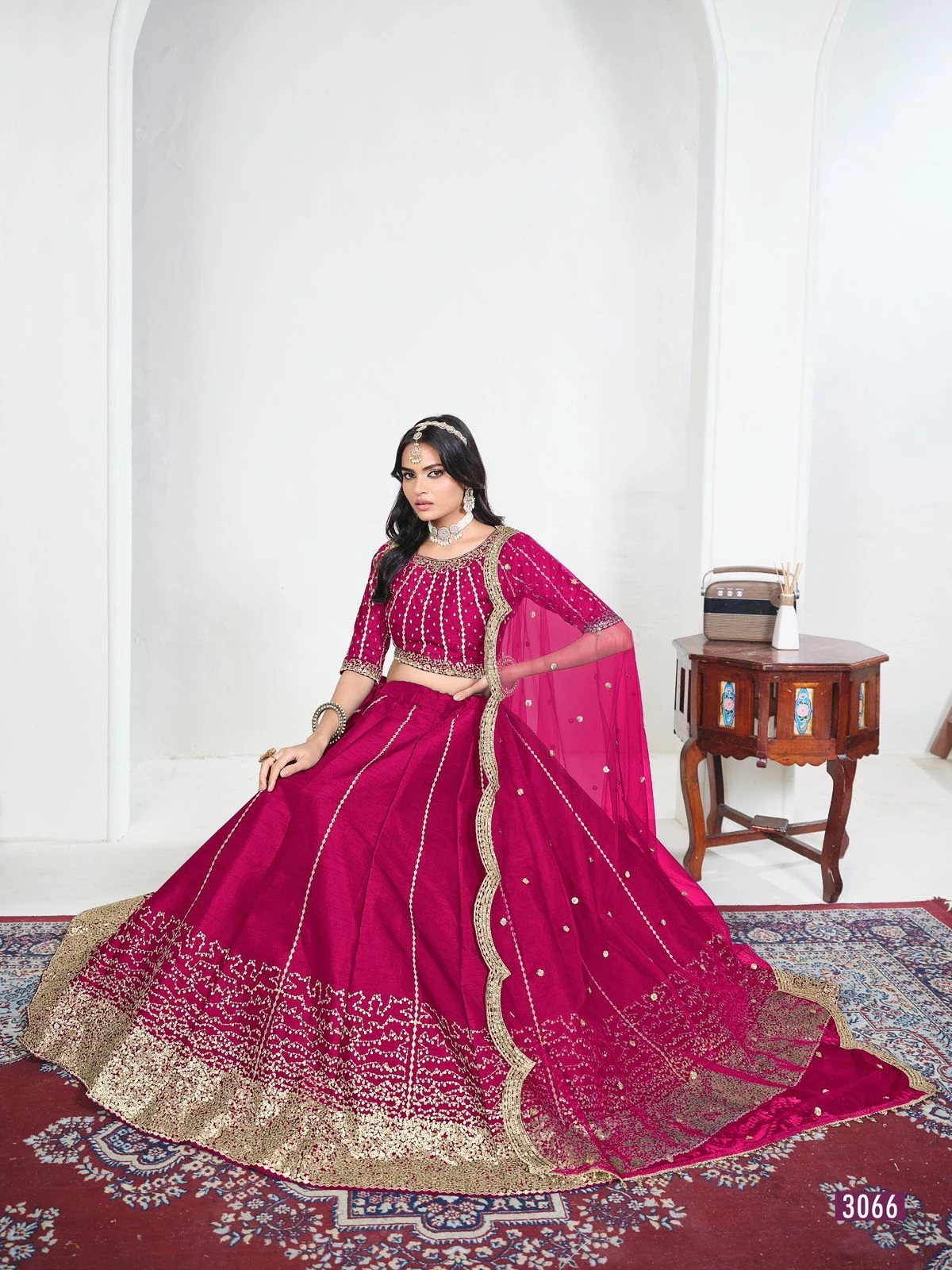 Mehvish Vol-36 Art Silk Wholesale Lehenga Catalogue 8