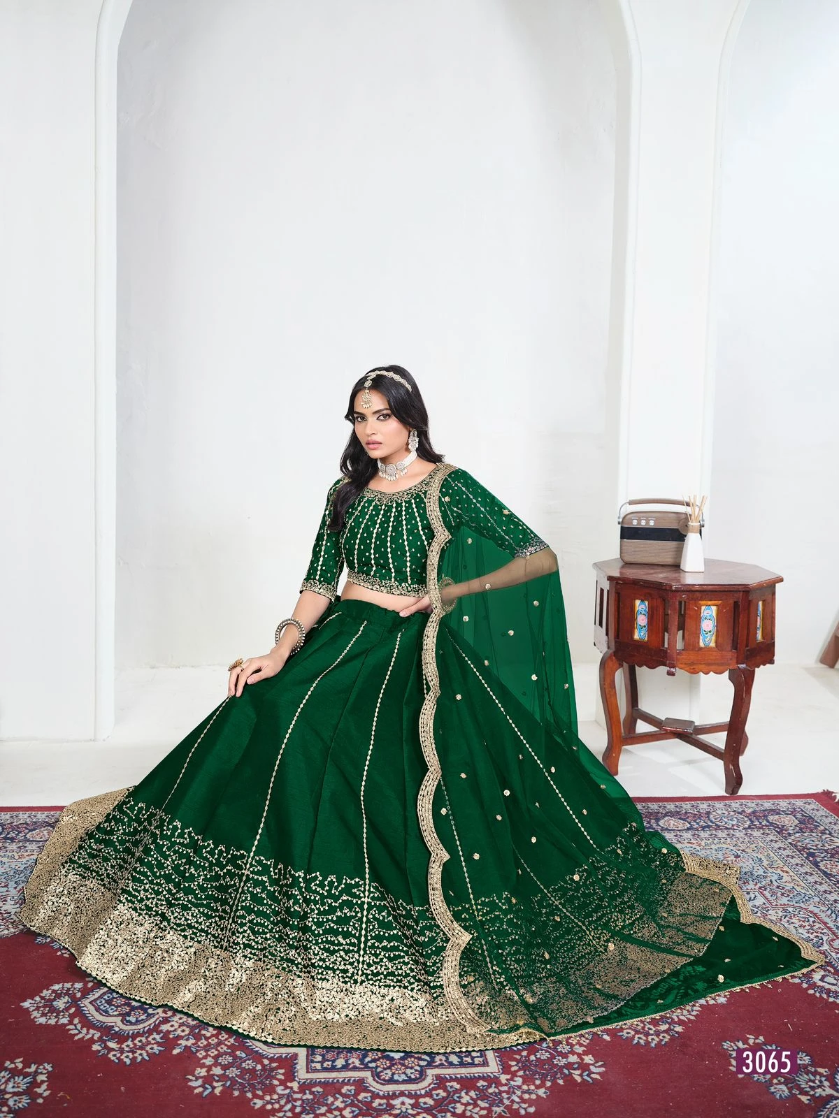 Mehvish Vol-36 Art Silk Wholesale Lehenga Catalogue 9
