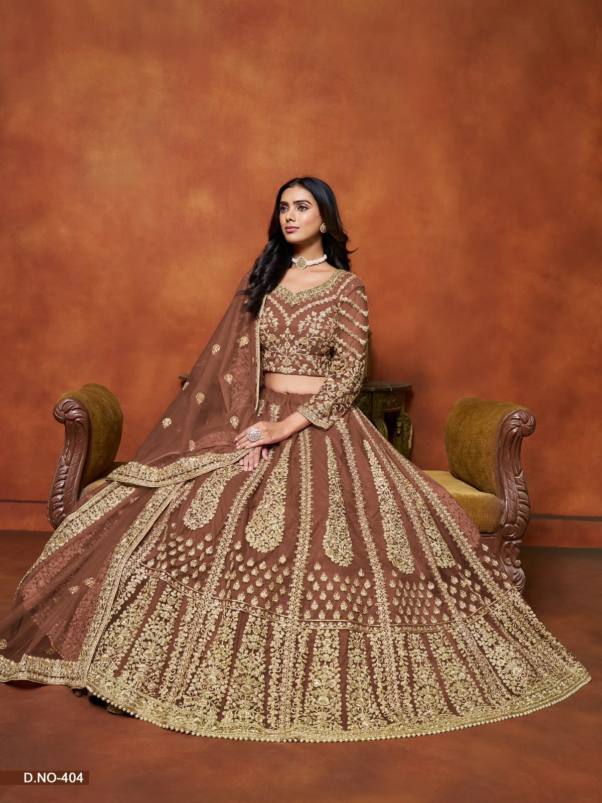 Mehvish Vol 4 Bridal Lehenga Choli Wholesale 2