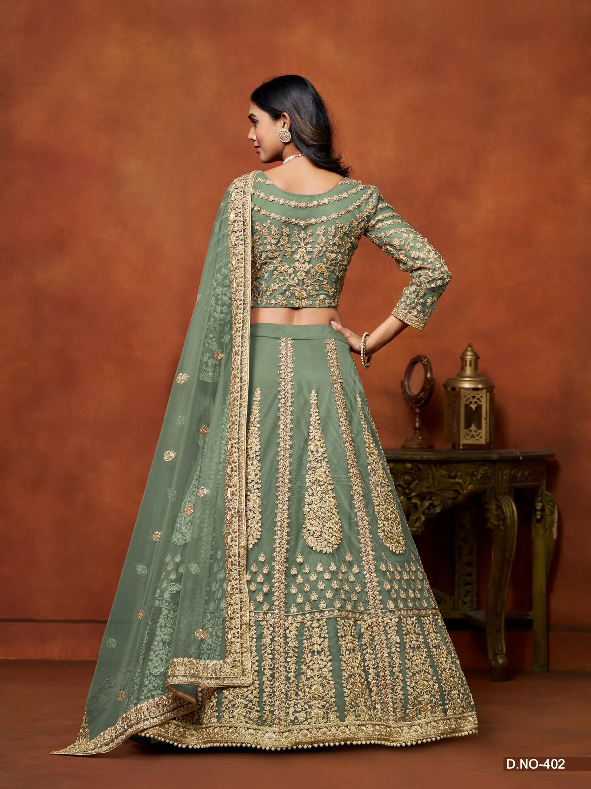 Mehvish Vol 4 Bridal Lehenga Choli Wholesale 8