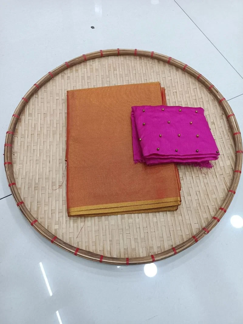 Meraki Vol 16 Silk Plain Saree Collection 5
