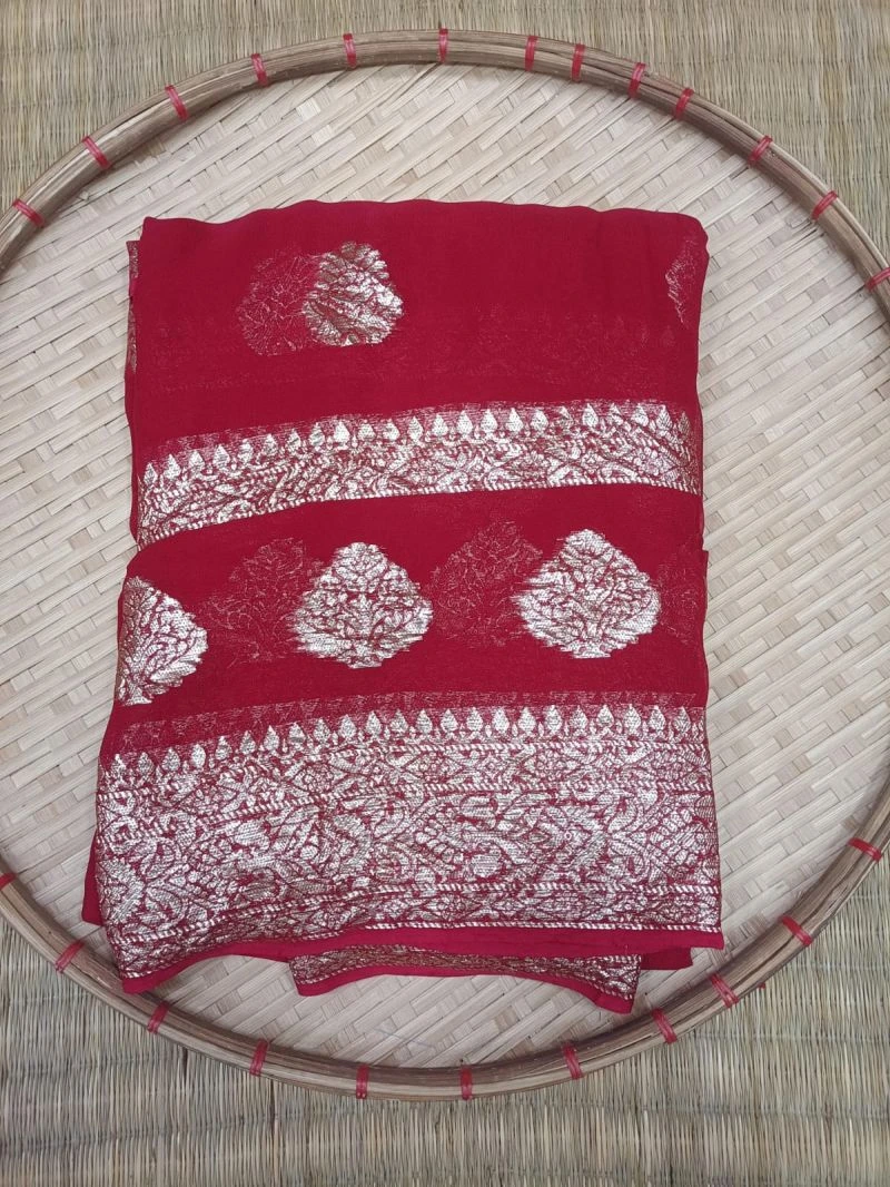 Meraki Vol 22 Viscose Georgette Saree Collection 3