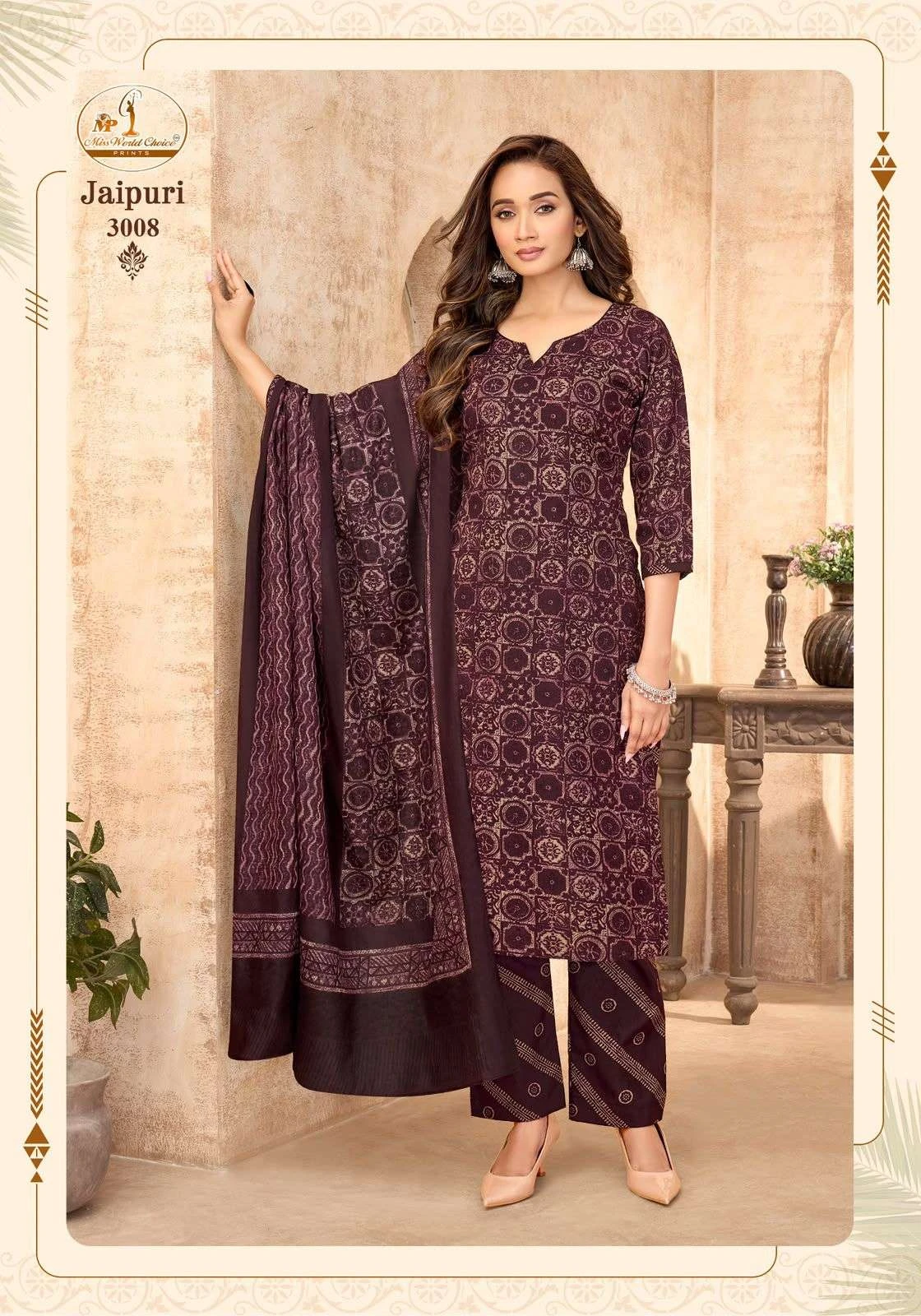 Miss World Jaipuri Vol 3 Ready Made Collection - Readymade Dress 10