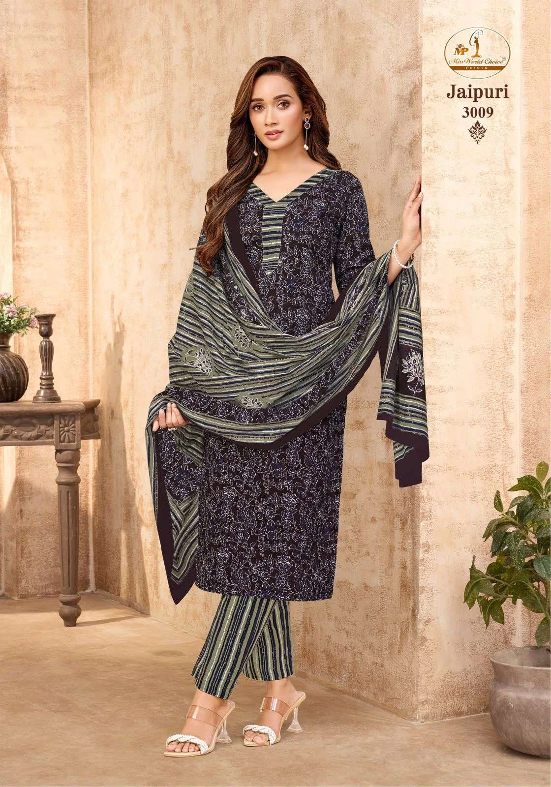 Miss World Jaipuri Vol 3 Ready Made Collection - Readymade Dress 3
