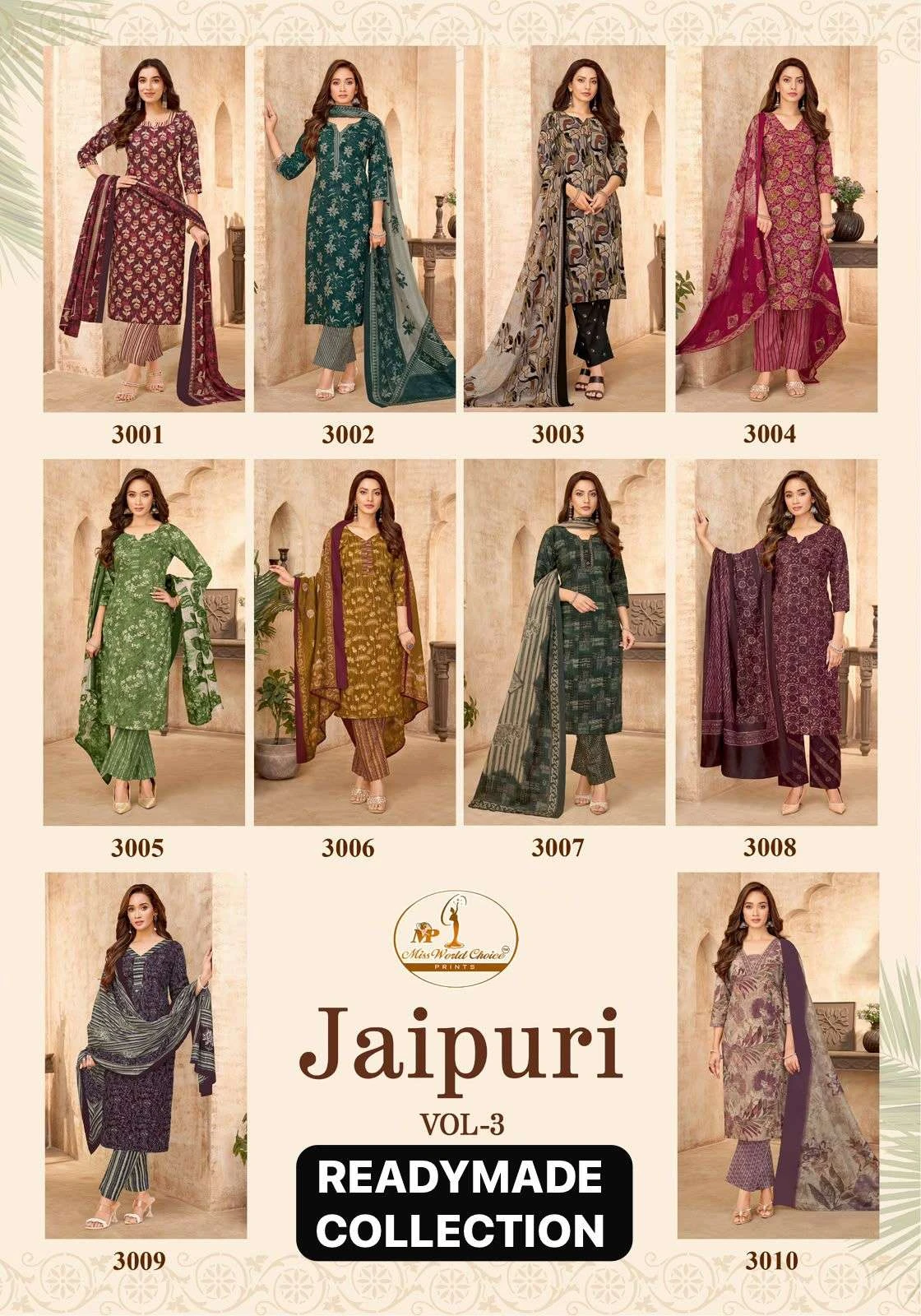 Miss World Jaipuri Vol 3 Ready Made Collection - Readymade Dress 4