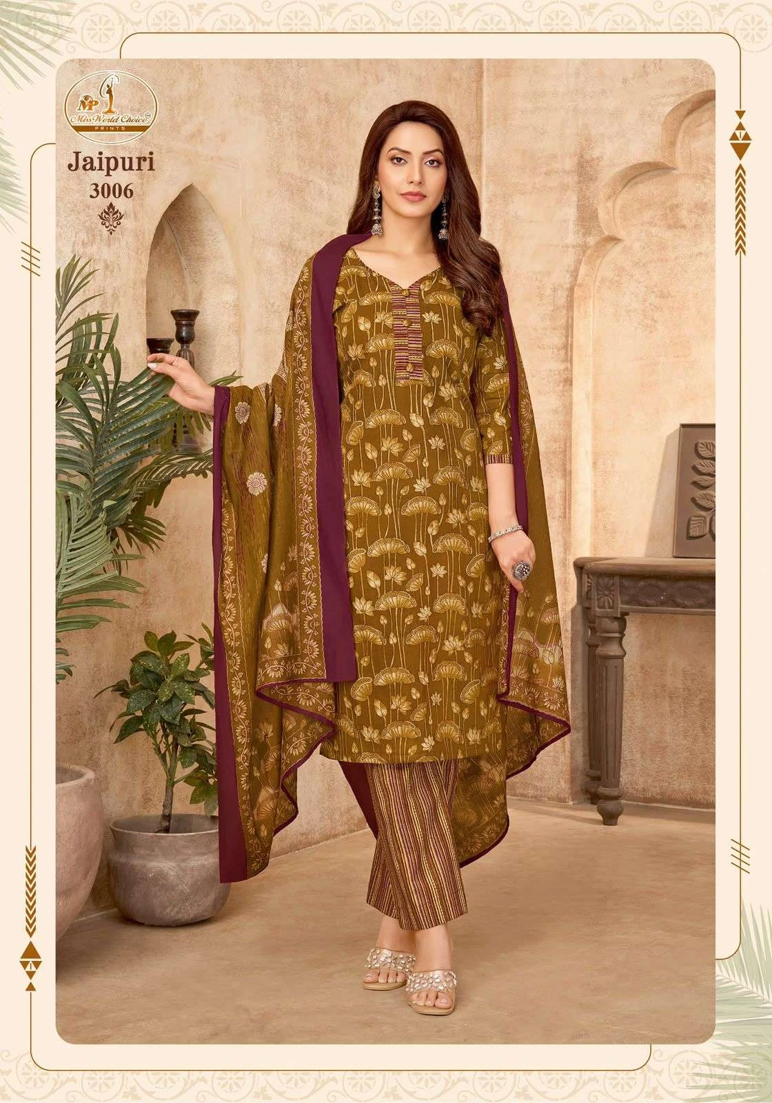 Miss World Jaipuri Vol 3 Ready Made Collection - Readymade Dress 8