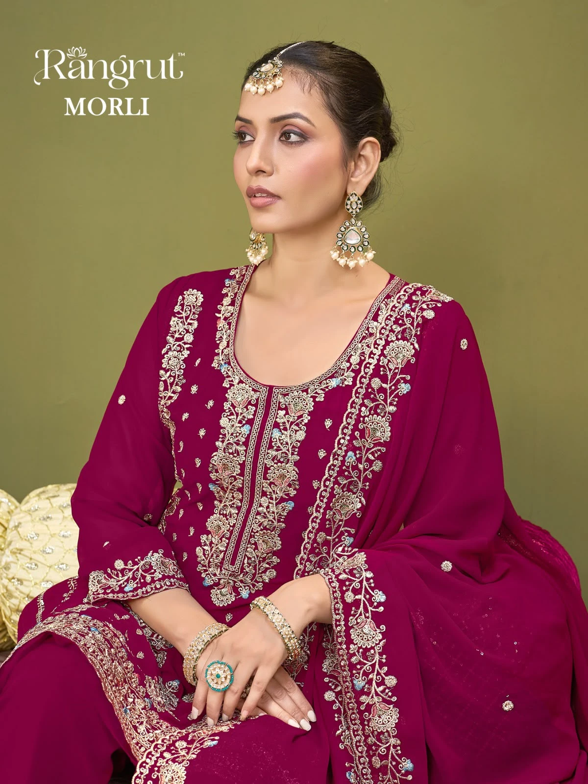 Morli Georgette Embroidery Salwar Suit 3