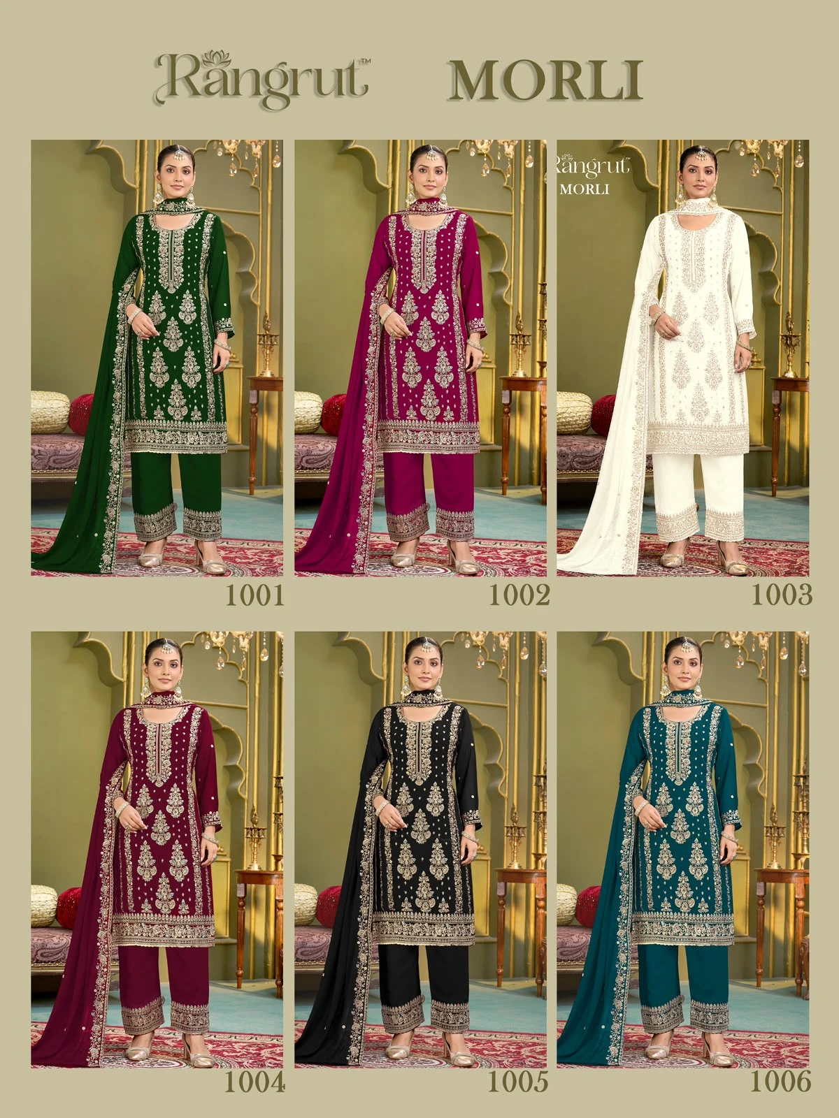 Morli Georgette Embroidery Salwar Suit 4