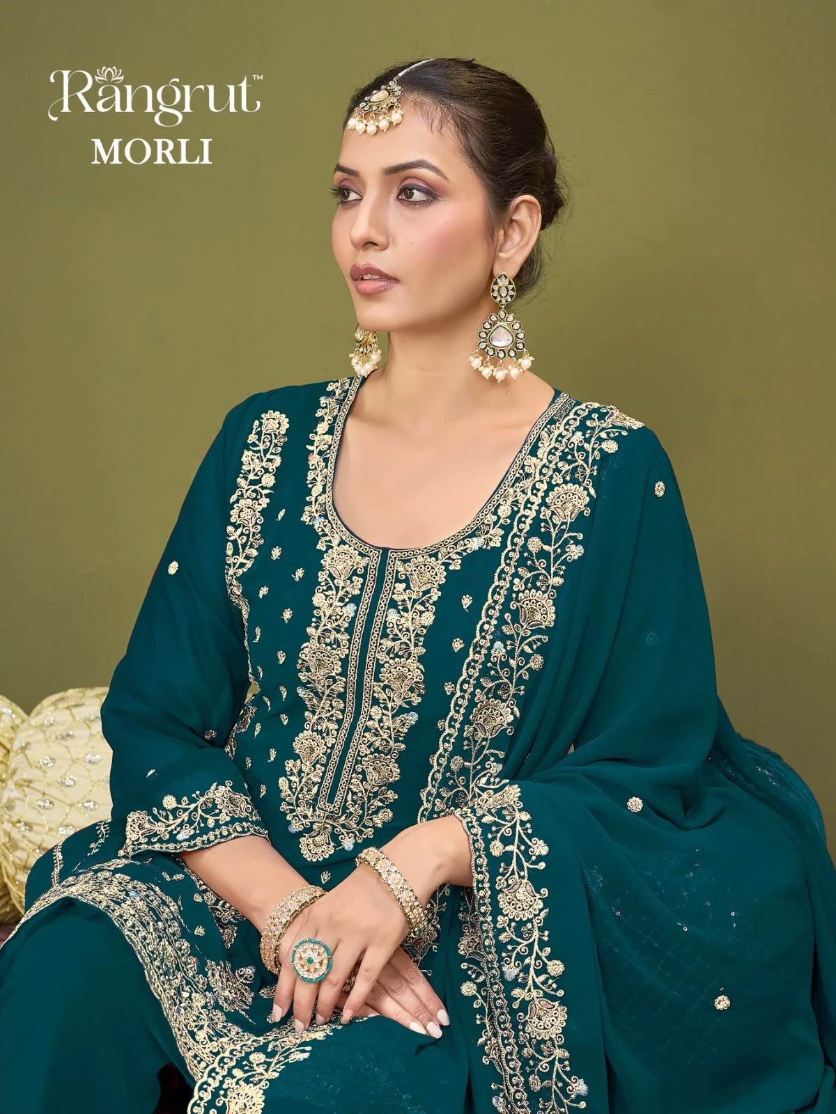 Morli Georgette Embroidery Salwar Suit 5