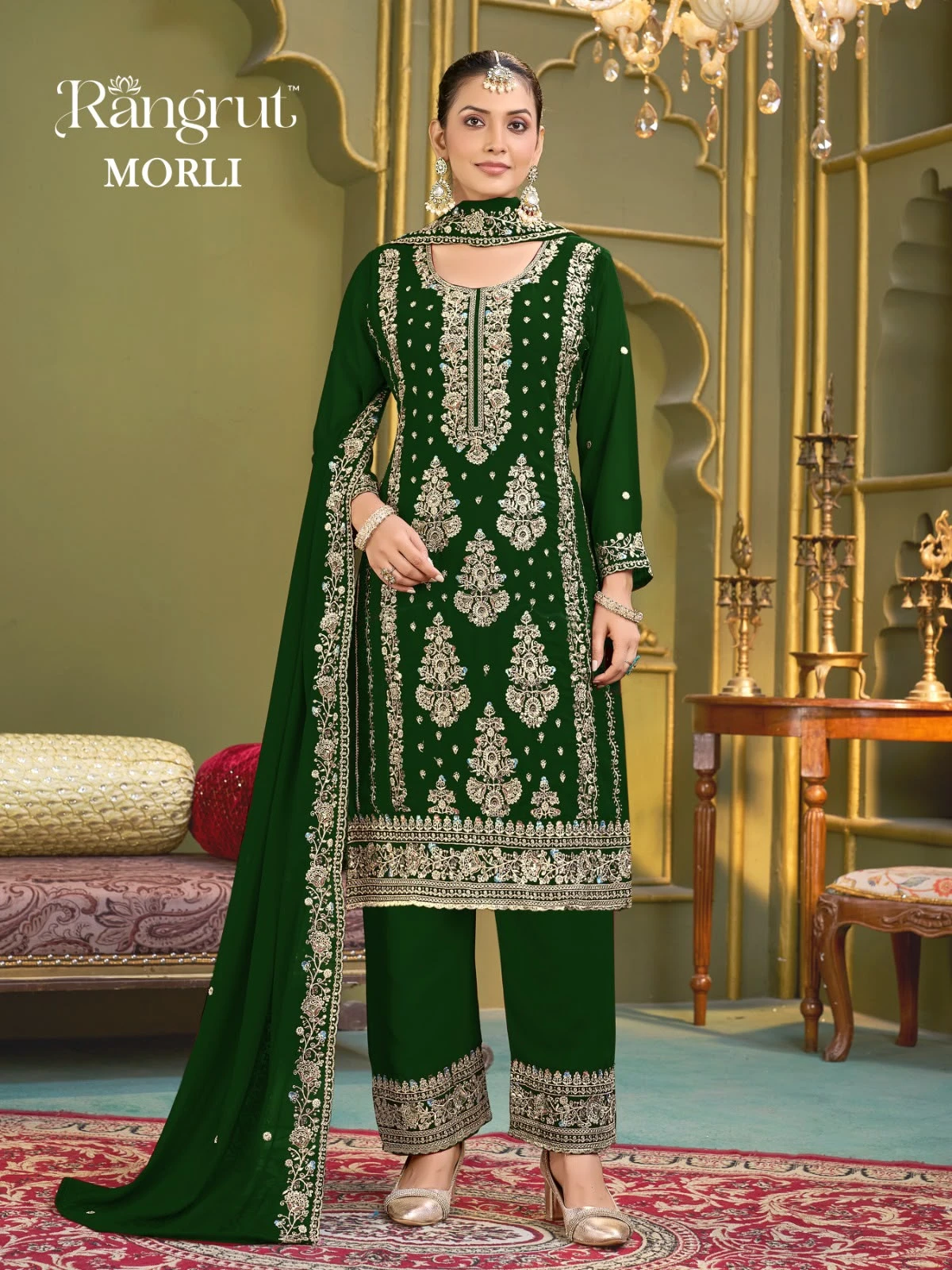 Morli Georgette Embroidery Salwar Suit 6
