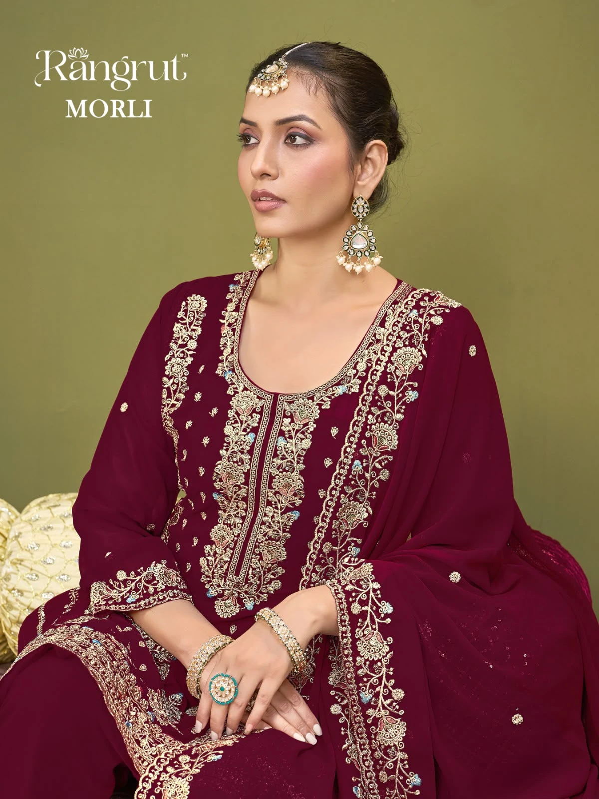 Morli Georgette Embroidery Salwar Suit 7