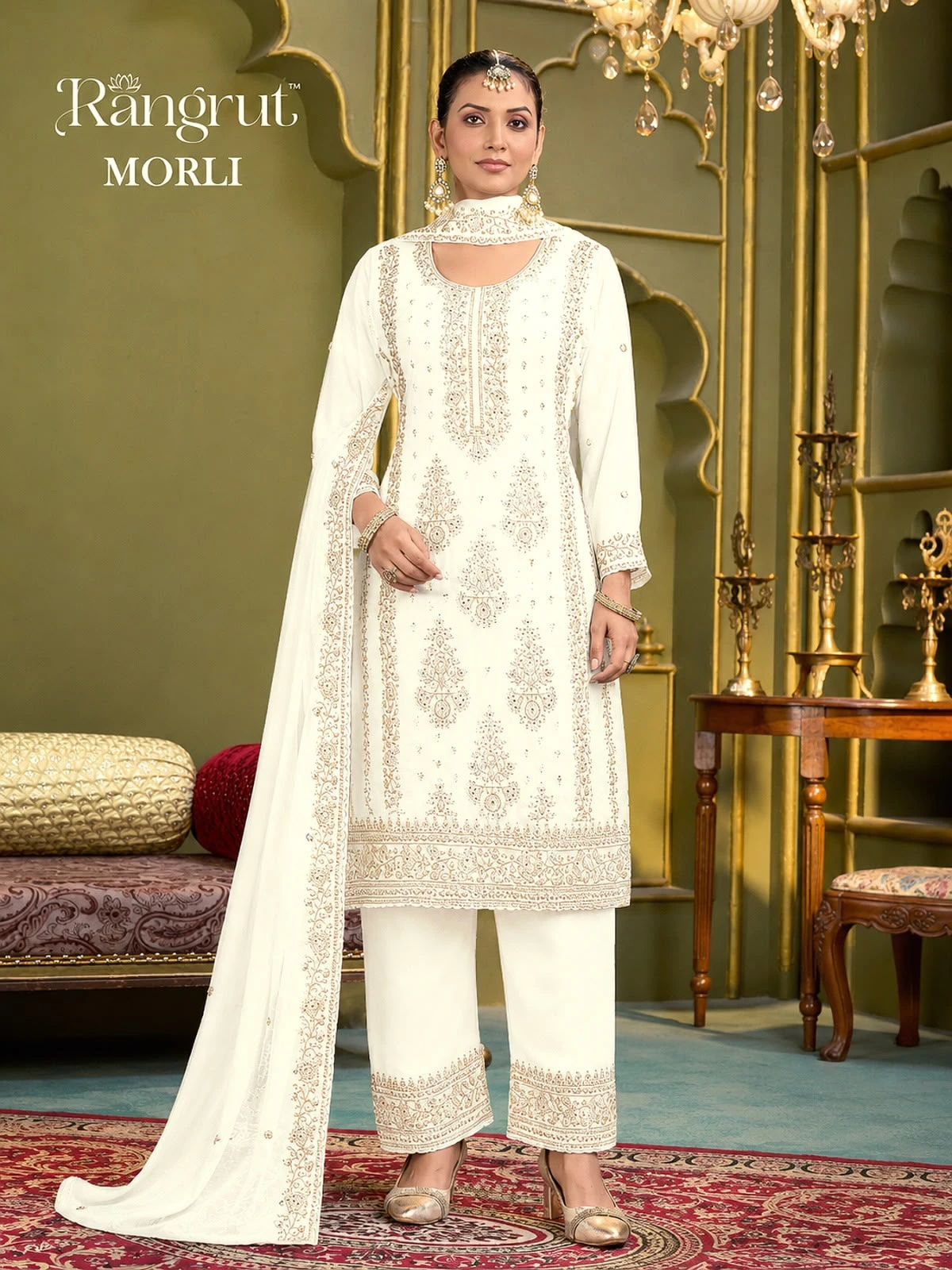 Morli Georgette Embroidery Salwar Suit 9