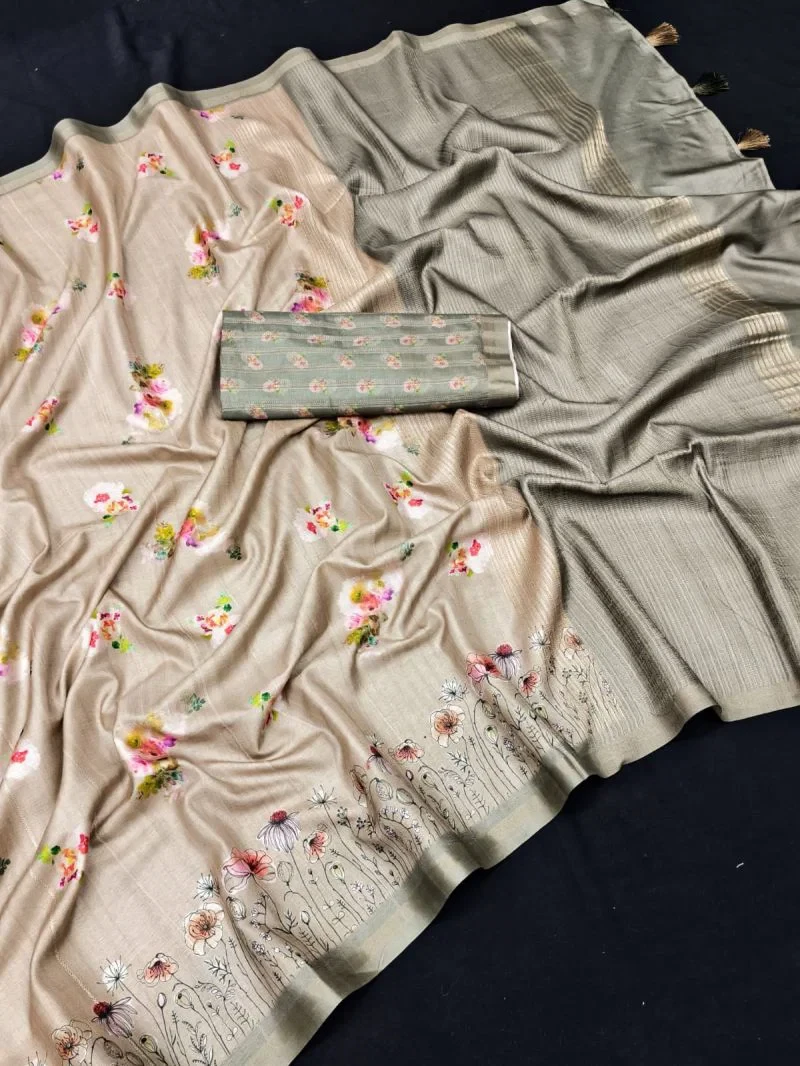 Myra Vol 11 Kanjivaram Silk Geometric Printed Saree Collection 6