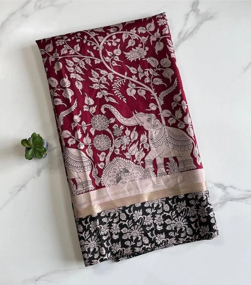 Myra Vol 13 Cotton Kalamkari Printed Saree Collection