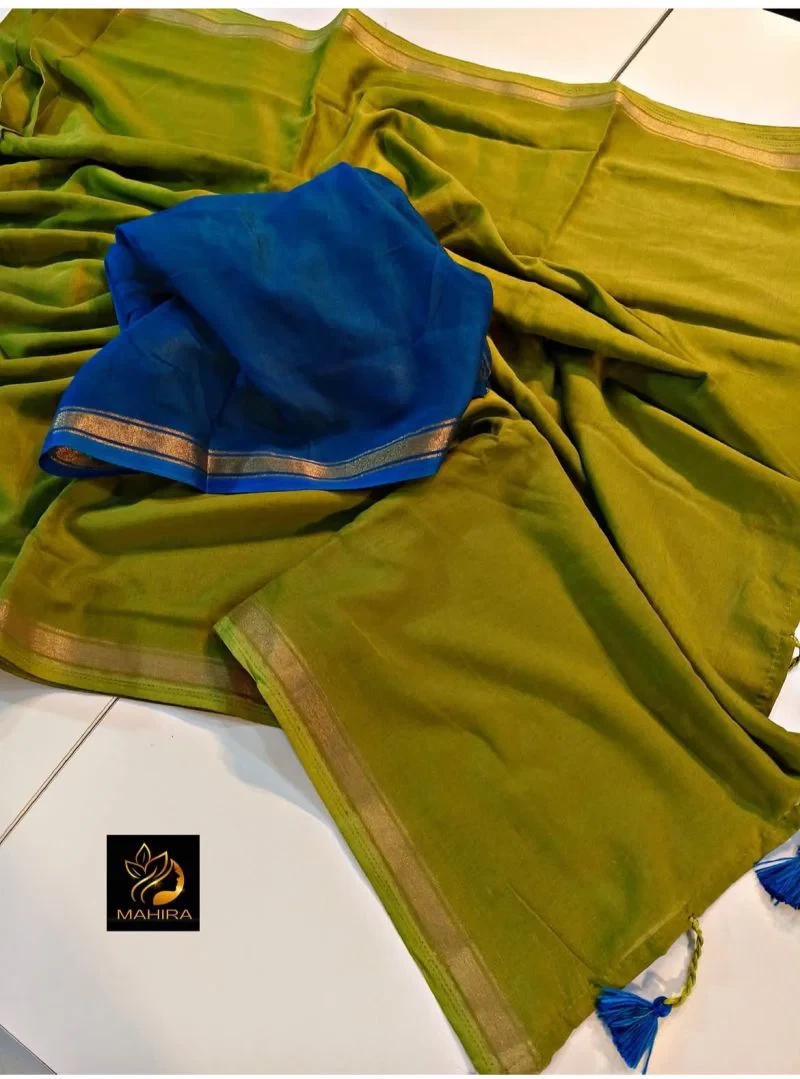 Myra Vol 16 Mul Cotton Plan Zari Border Saree Collection 6