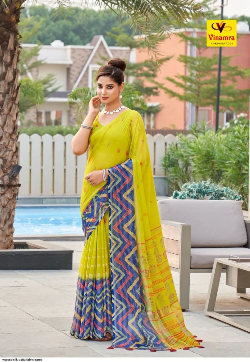 Myra Vol 2 Viscose Silk Printed Saree Collection 3