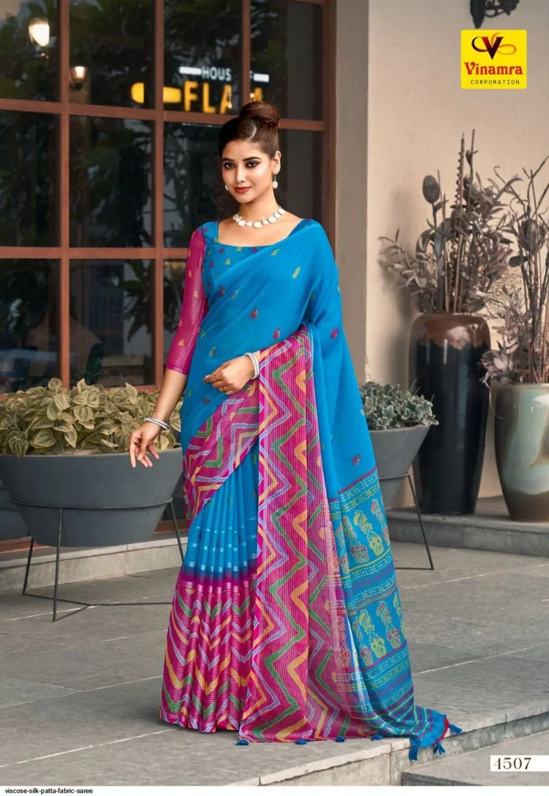 Myra Vol 2 Viscose Silk Printed Saree Collection 6