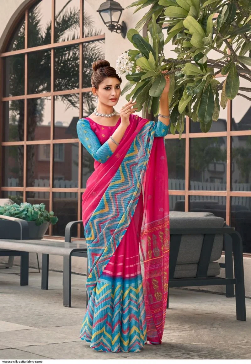 Myra Vol 2 Viscose Silk Printed Saree Collection 7
