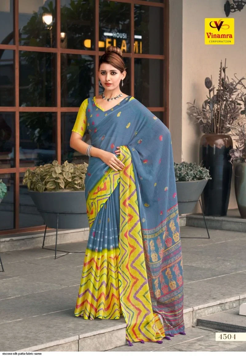 Myra Vol 2 Viscose Silk Printed Saree Collection 8