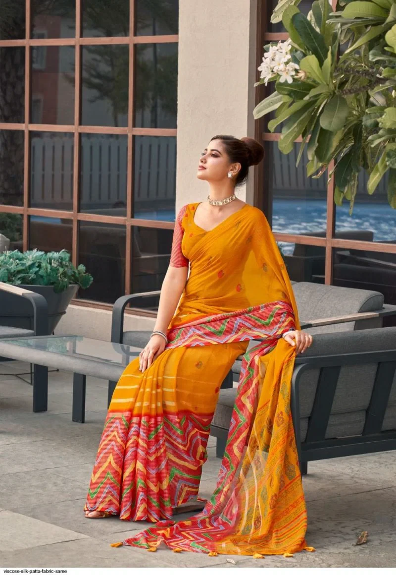Myra Vol 2 Viscose Silk Printed Saree Collection 9