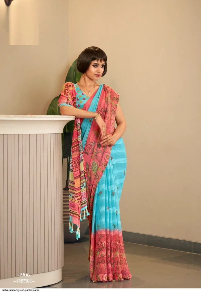 Myra Vol 3 Chiffon Silk Printed Saree 4