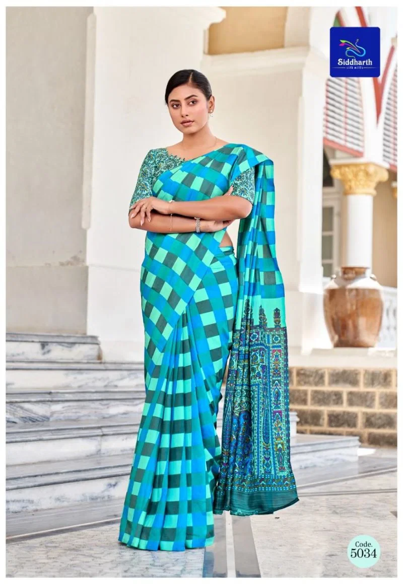 Myra Vol 8 Silk Printed Saree Collection 10