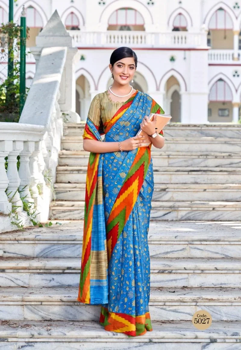 Myra Vol 8 Silk Printed Saree Collection 3