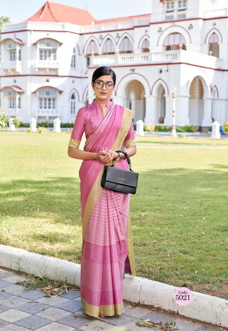 Myra Vol 8 Silk Printed Saree Collection 4