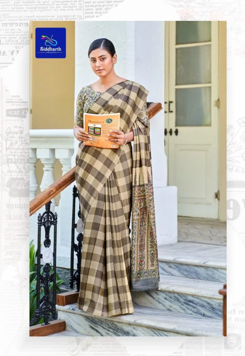 Myra Vol 8 Silk Printed Saree Collection 9
