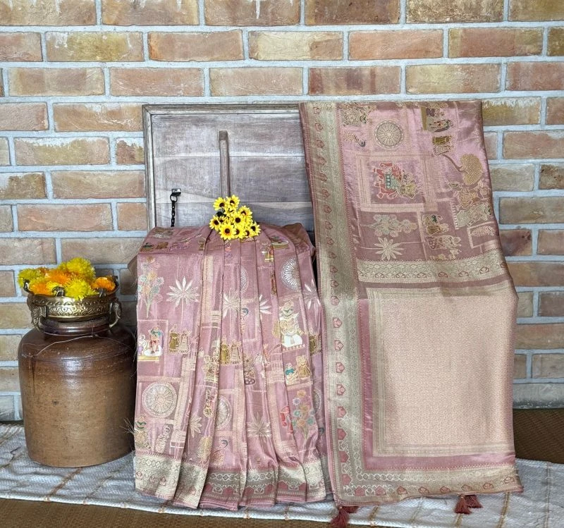 Myra Vol 9 Viscose Zari Weaving Saree Collection