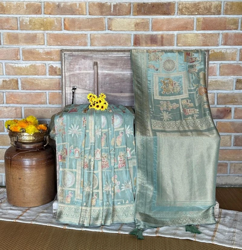 Myra Vol 9 Viscose Zari Weaving Saree Collection 6