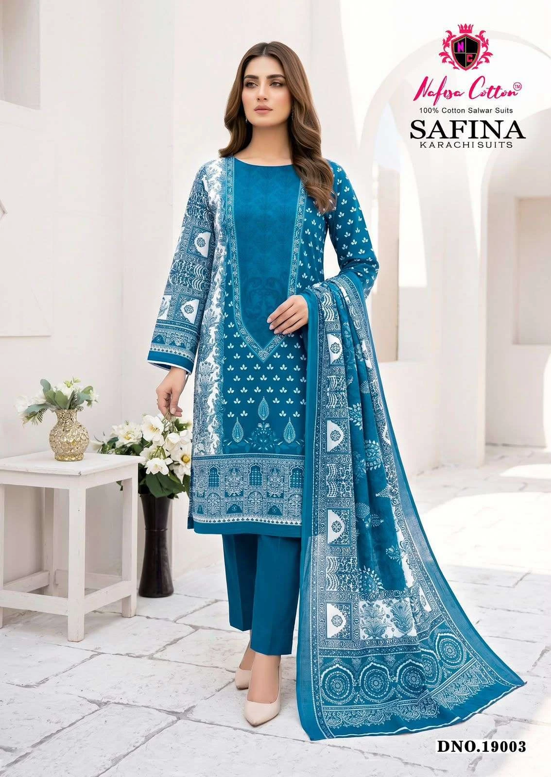 Nafisa Cotton Safina Karachi Suits Vol 19 12