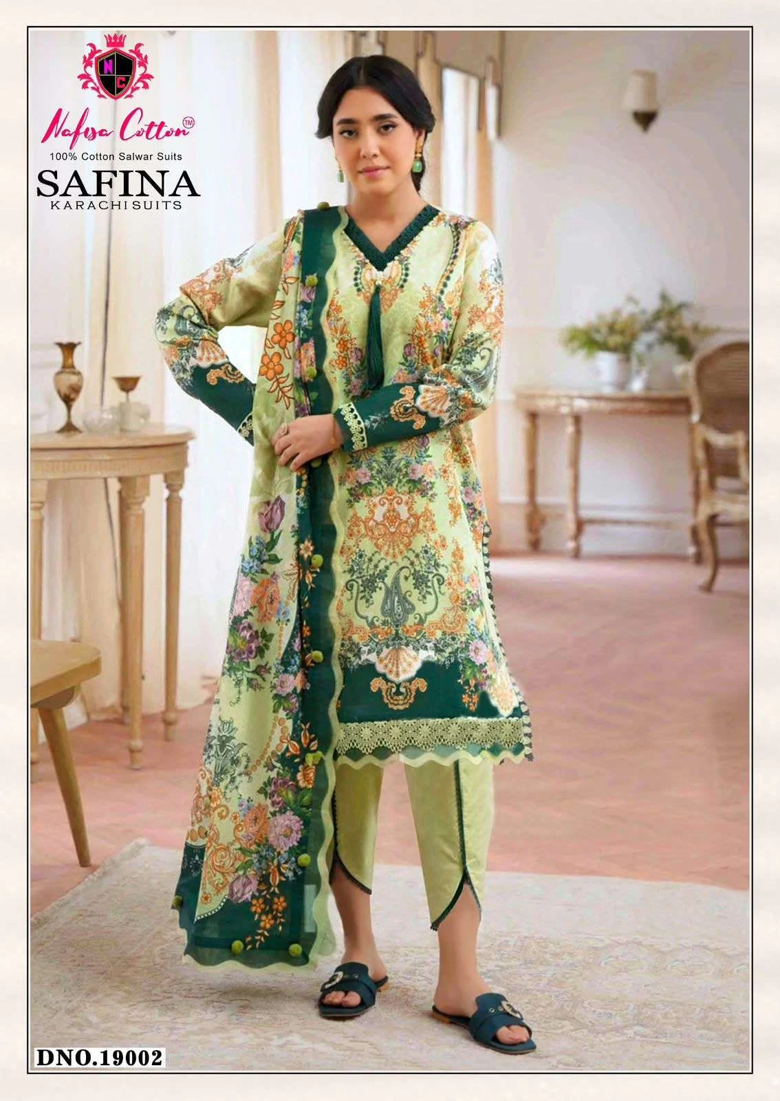 Nafisa Cotton Safina Karachi Suits Vol 19 2
