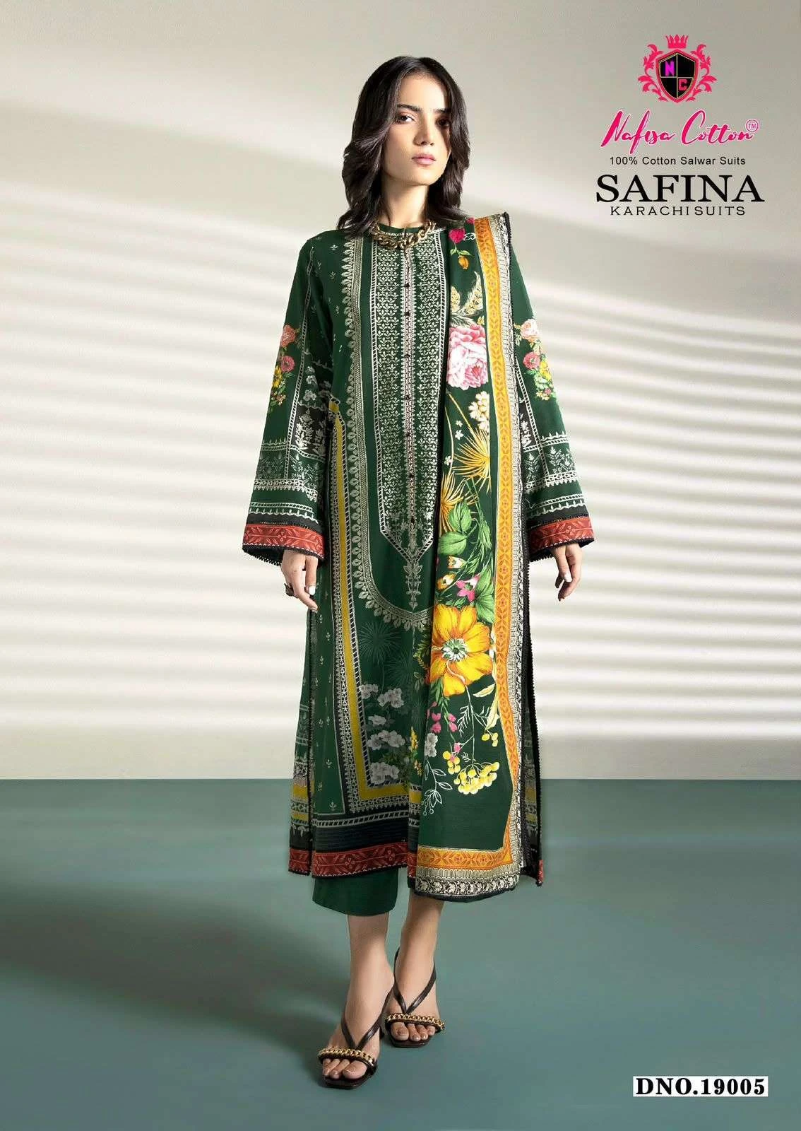 Nafisa Cotton Safina Karachi Suits Vol 19 4