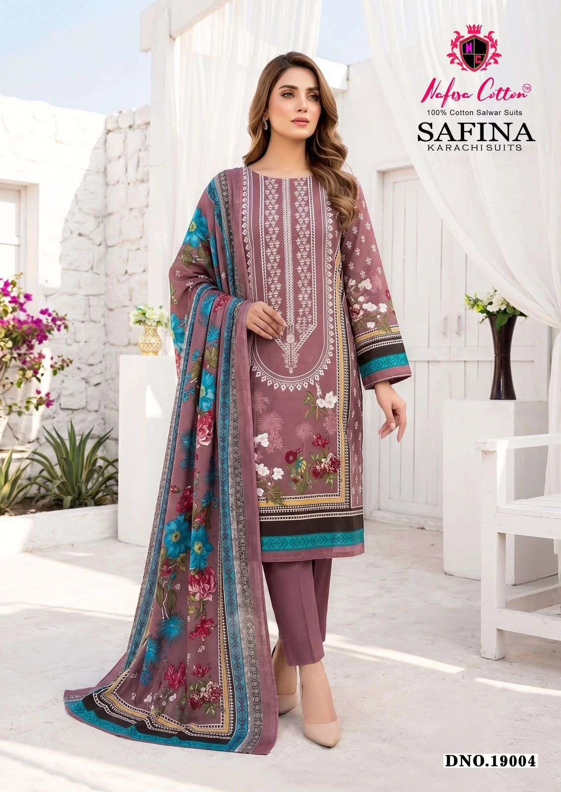 Nafisa Cotton Safina Karachi Suits Vol 19 8