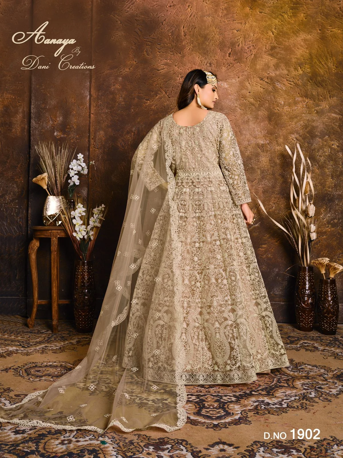 Pakistani Heavy Embroidered Readymade Salwar Kameez 6
