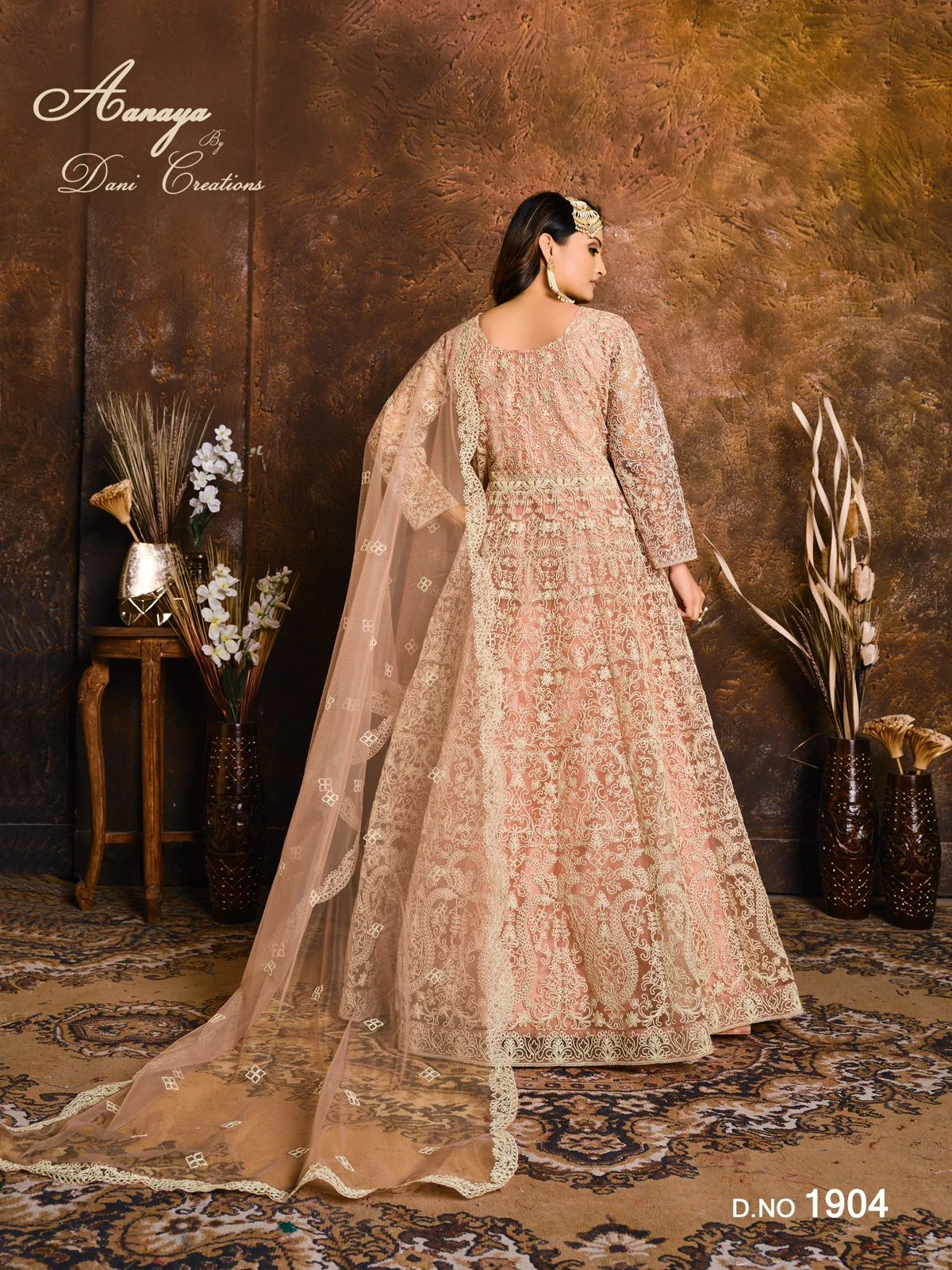 Pakistani Heavy Embroidered Readymade Salwar Kameez 7