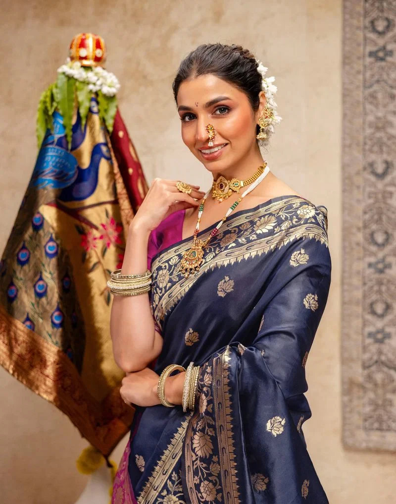 Pari 243 Silk Woven Paithani Saree Collection 10
