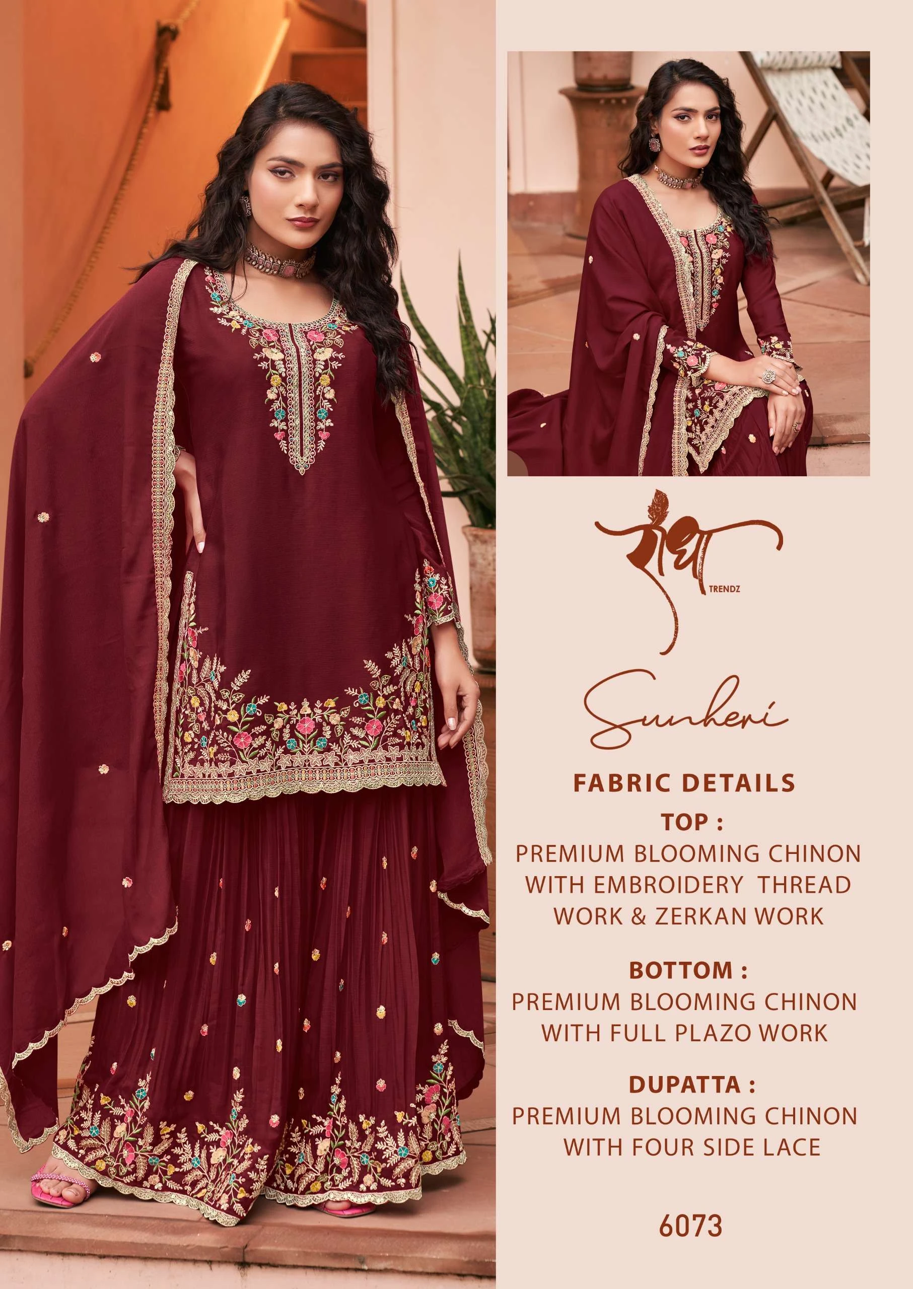 Radha Trendz Sunheri - Readymade Dress 4