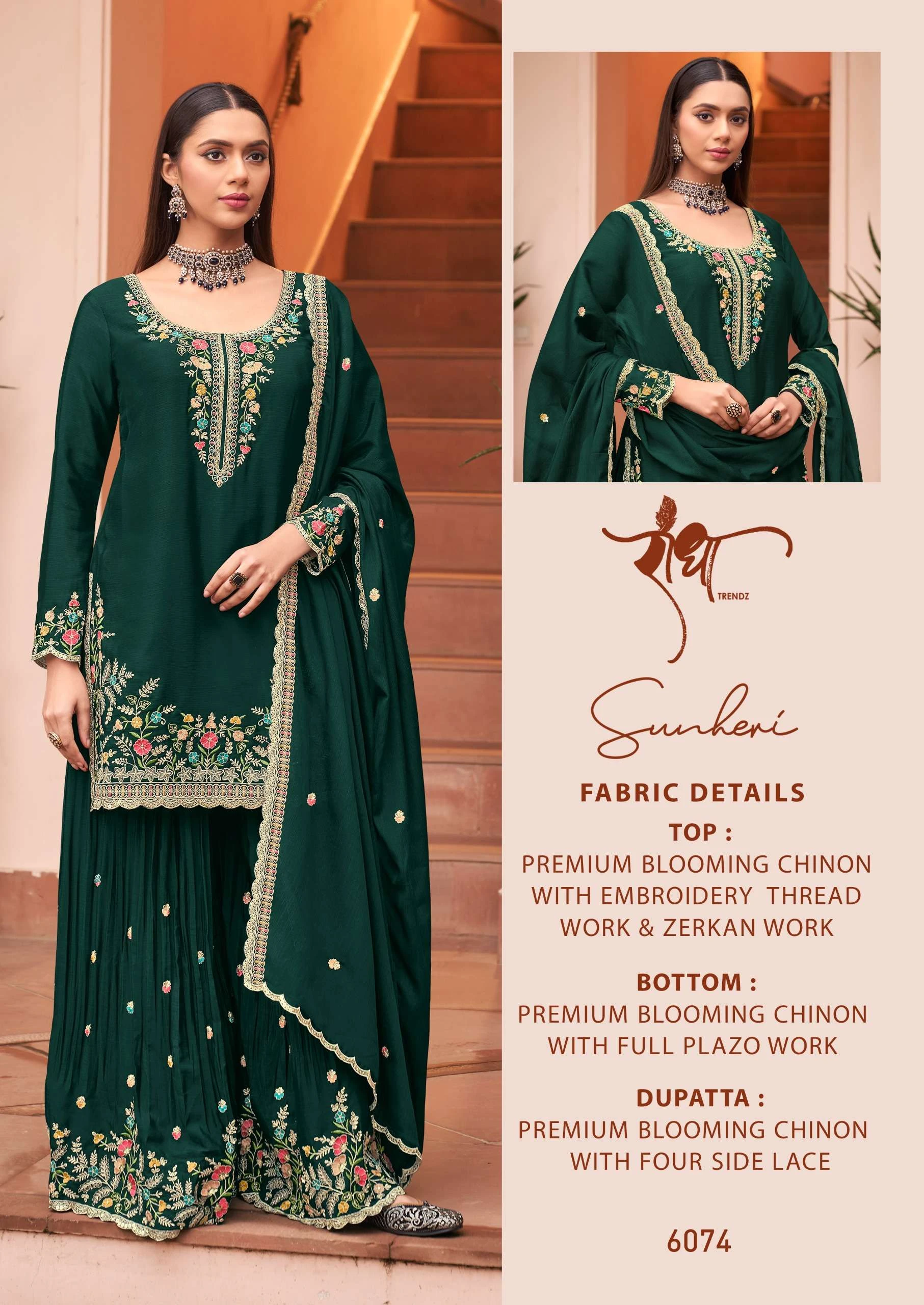 Radha Trendz Sunheri - Readymade Dress 5