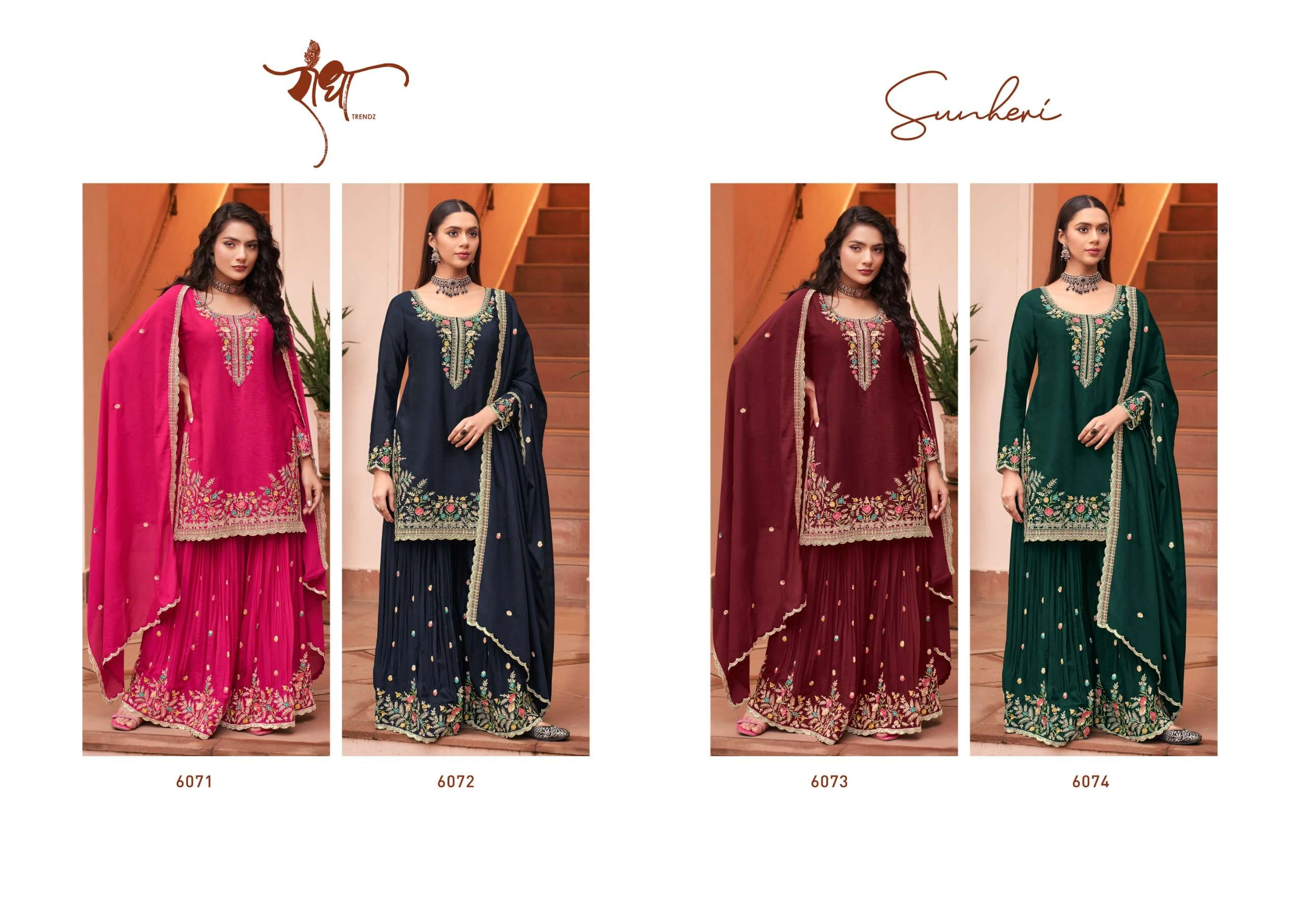 Radha Trendz Sunheri - Readymade Dress 6