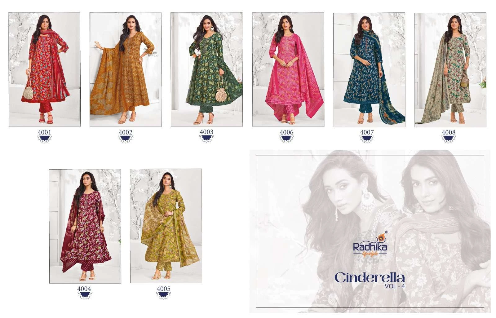 Radhika Life Style Cindrell Vol 4 - Readymade Dress 10