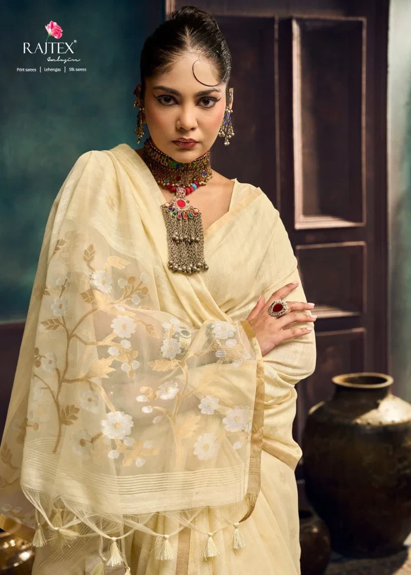 Rajtex Amrit Munga Cotton Handloom Weaving Saree Collection 12