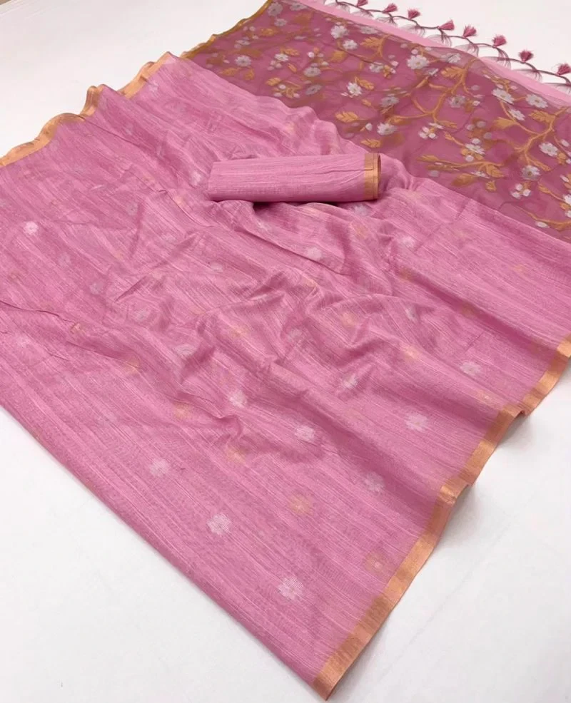 Rajtex Amrit Munga Cotton Handloom Weaving Saree Collection 3