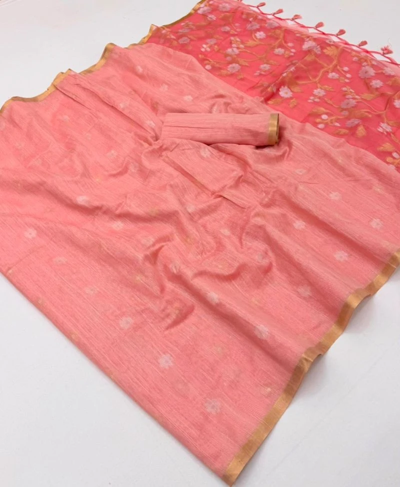 Rajtex Amrit Munga Cotton Handloom Weaving Saree Collection 4