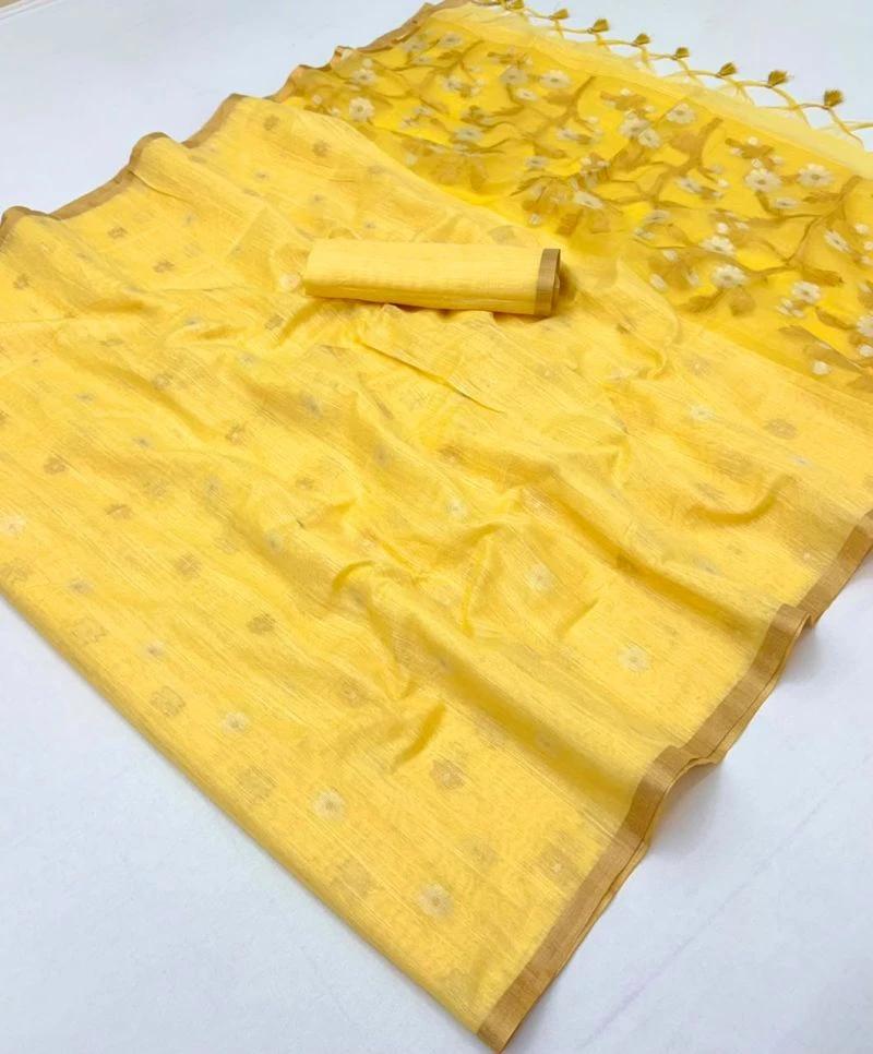 Rajtex Amrit Munga Cotton Handloom Weaving Saree Collection 5