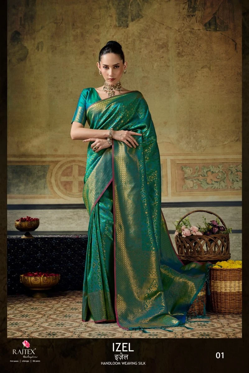 Rajtex Izel Handloom Weaving Silk Saree Collection 2