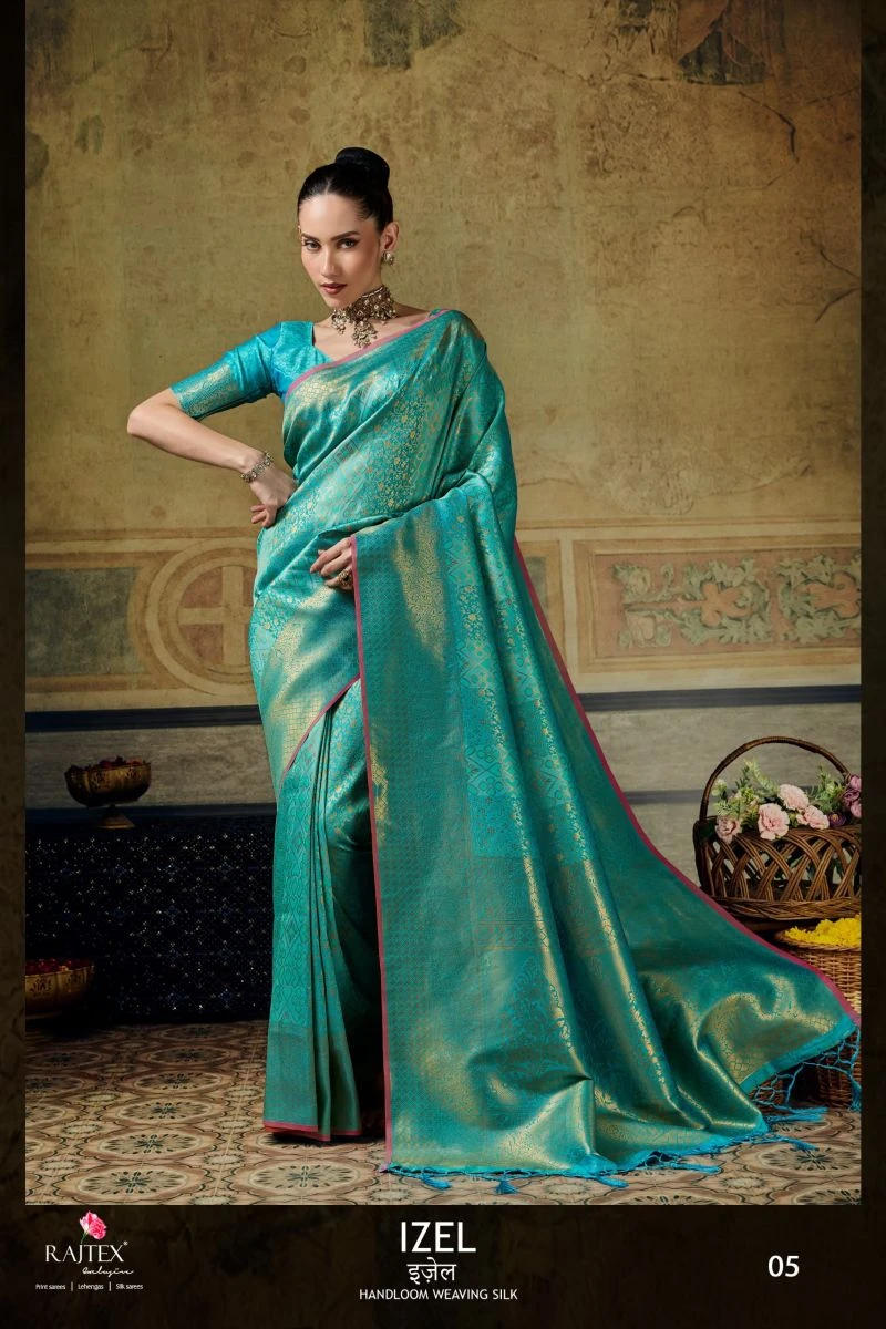 Rajtex Izel Handloom Weaving Silk Saree Collection 7