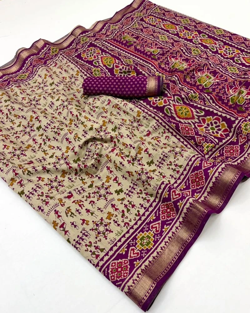 Rajyog D No 1091 To 96 Soft Mul Cotton Unique Printed Saree 10